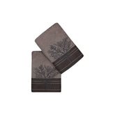 Set 2 prosoape de baie Infinity, 100% bumbac, 50x90 cm, gri