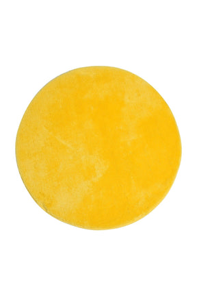 Covoras baie HAVAI, 90x90 cm, forma dreptunghiulara, acril, galben