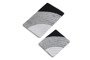 Set 2 covorase baie WELL, forma dreptunghiulara, acril, multicolor