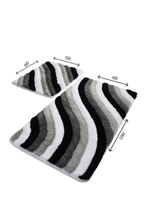 Set 2 covorase 359CHL2230, forma dreptunghiulara, acril, multicolor