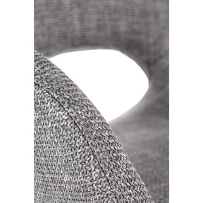 Scaun K475, gri/negru, stofa clasica/metal, 59x58x81 cm