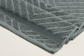Set 4 prosoape baie 1024A-047-1, multicolor, bumbac, 50x90 cm