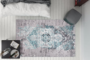 Covor FUSION CHENILLE, 75x150 cm, forma dreptunghiulara, poliester, multicolor, AL 198