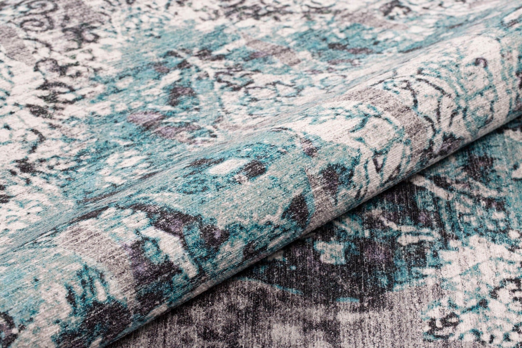 Covor FUSION CHENILLE, 75x150 cm, forma dreptunghiulara, poliester, multicolor, AL 198
