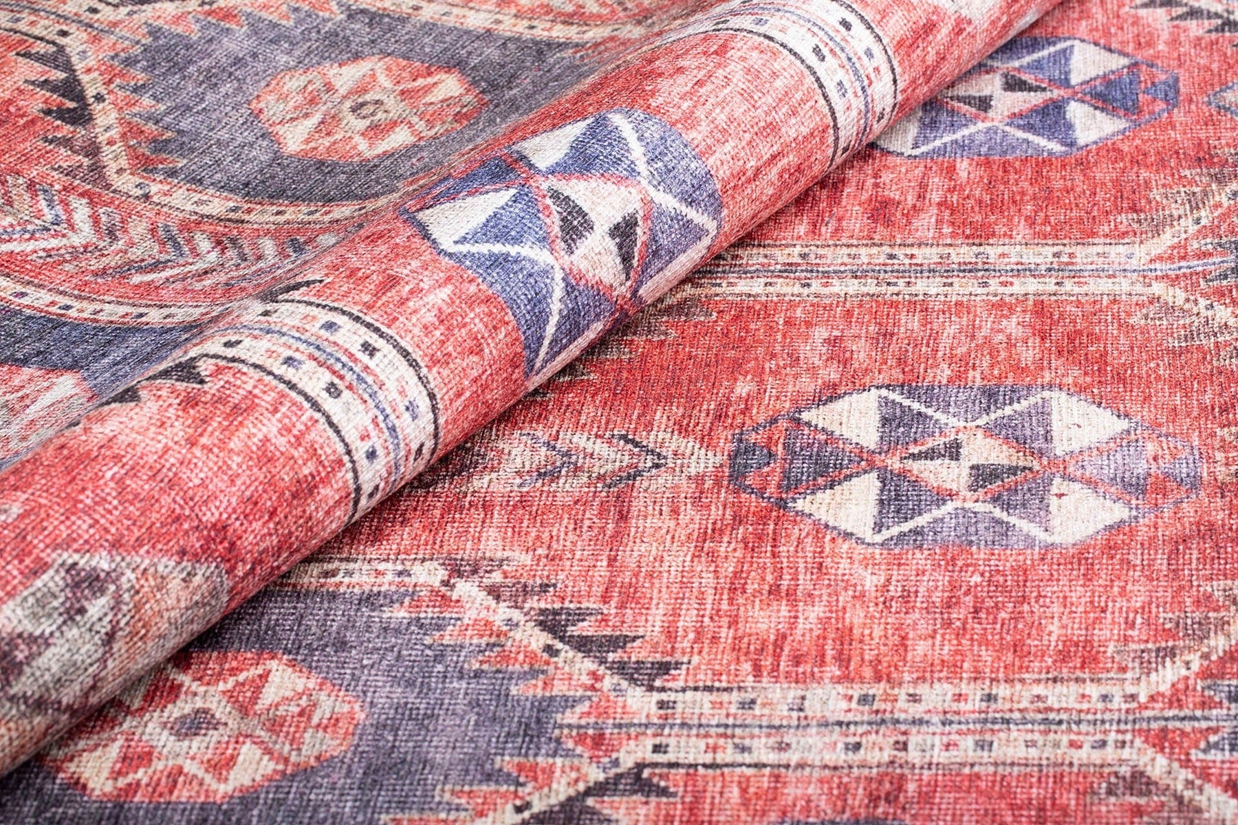 Covor SOUL CHENILLE, 75x150 cm, forma dreptunghiulara, poliester, multicolor, AL 355