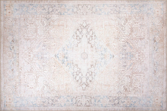 Covor DORIAN CHENILLE, 75x150 cm, forma dreptunghiulara, poliester, bej, AL 349