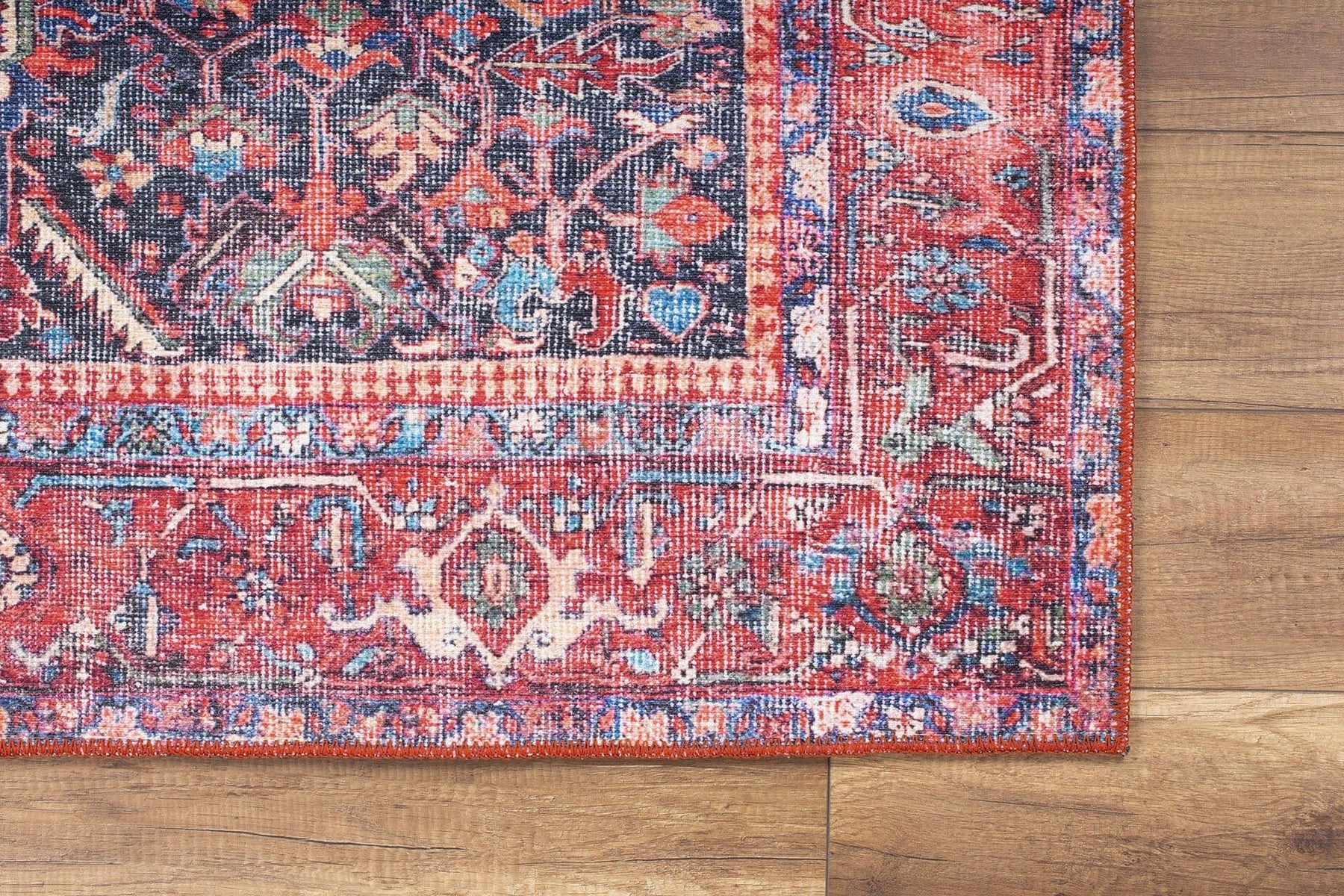 Covor BLUES CHENILLE, 75x150 cm, forma dreptunghiulara, poliester, multicolor, AL 354
