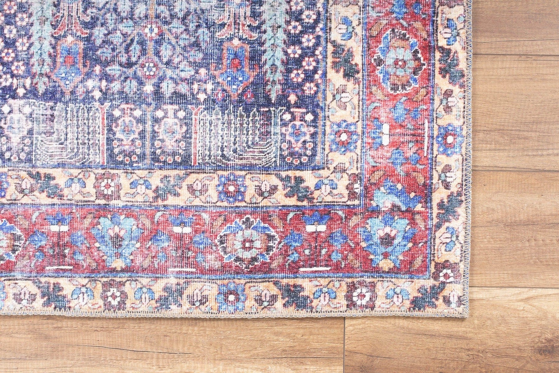 Covor BLUES CHENILLE, 75x150 cm, forma dreptunghiulara, poliester, multicolor, AL 341