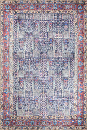 Covor BLUES CHENILLE, 75x150 cm, forma dreptunghiulara, poliester, multicolor, AL 341