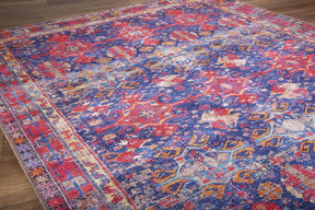 Covor BLUES CHENILLE, 75x150 cm, forma dreptunghiulara, poliester, multicolor, AL 340