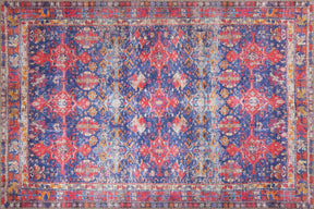 Covor BLUES CHENILLE, 75x150 cm, forma dreptunghiulara, poliester, multicolor, AL 340
