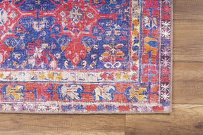 Covor BLUES CHENILLE, 75x150 cm, forma dreptunghiulara, poliester, multicolor, AL 340