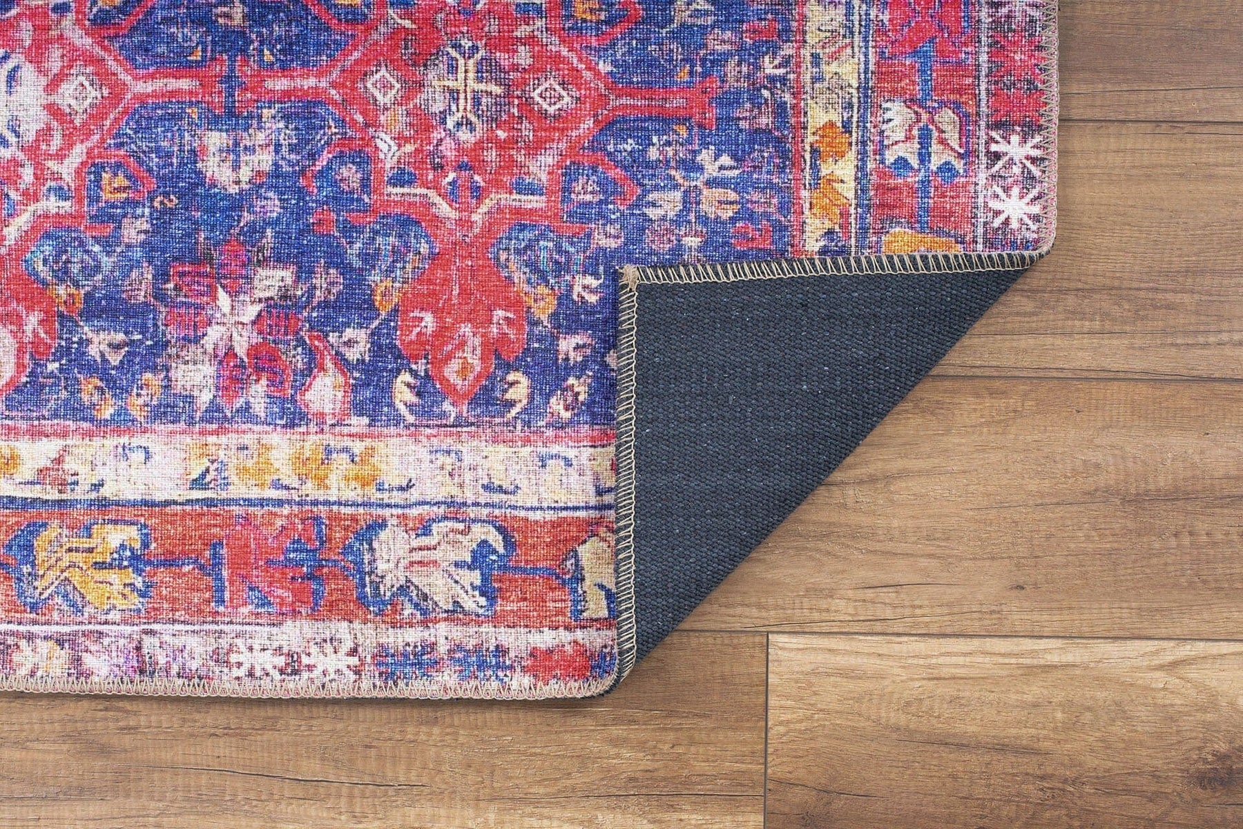 Covor BLUES CHENILLE, 75x150 cm, forma dreptunghiulara, poliester, multicolor, AL 340