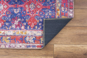 Covor BLUES CHENILLE, 75x150 cm, forma dreptunghiulara, poliester, multicolor, AL 340