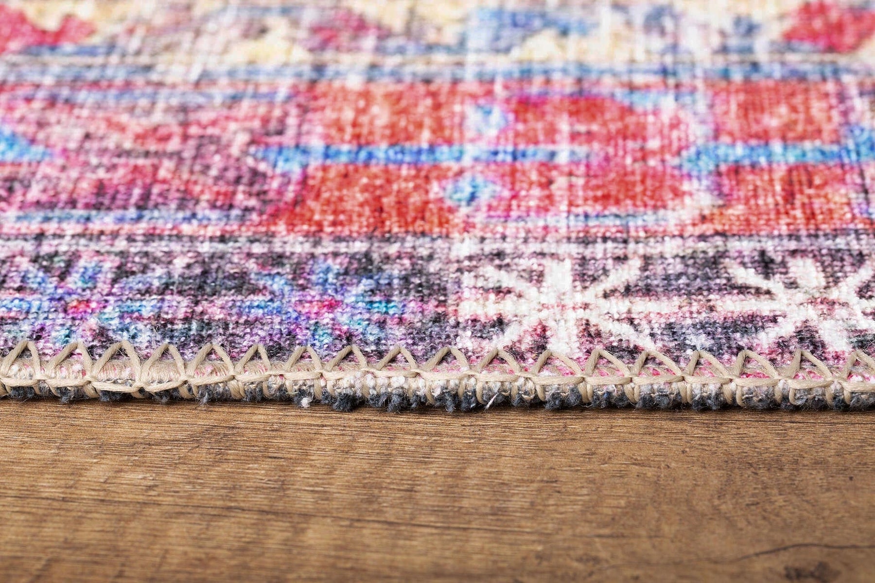 Covor BLUES CHENILLE, 75x150 cm, forma dreptunghiulara, poliester, multicolor, AL 340