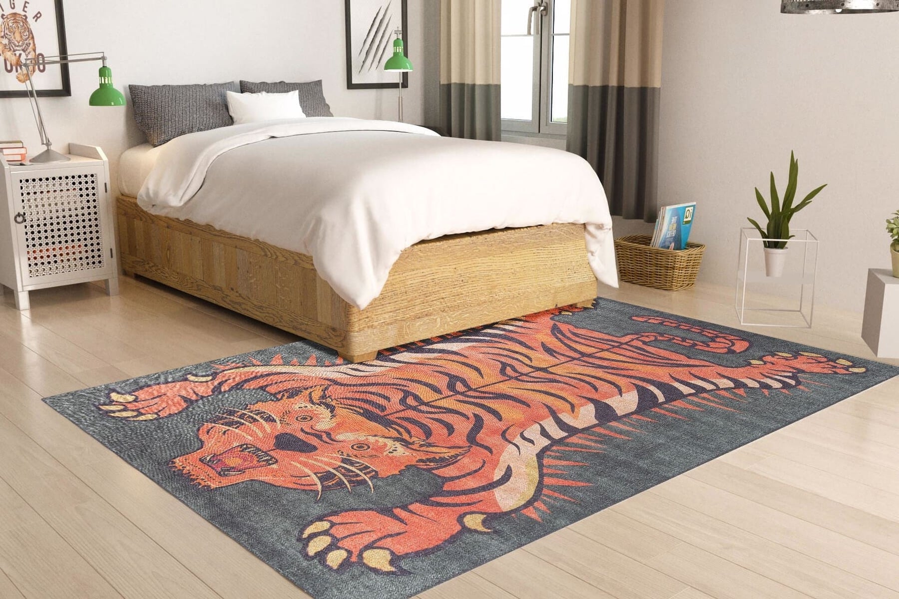 Covor OPUS CHENILLE, 75x150 cm, forma dreptunghiulara, poliester, multicolor, AL 315