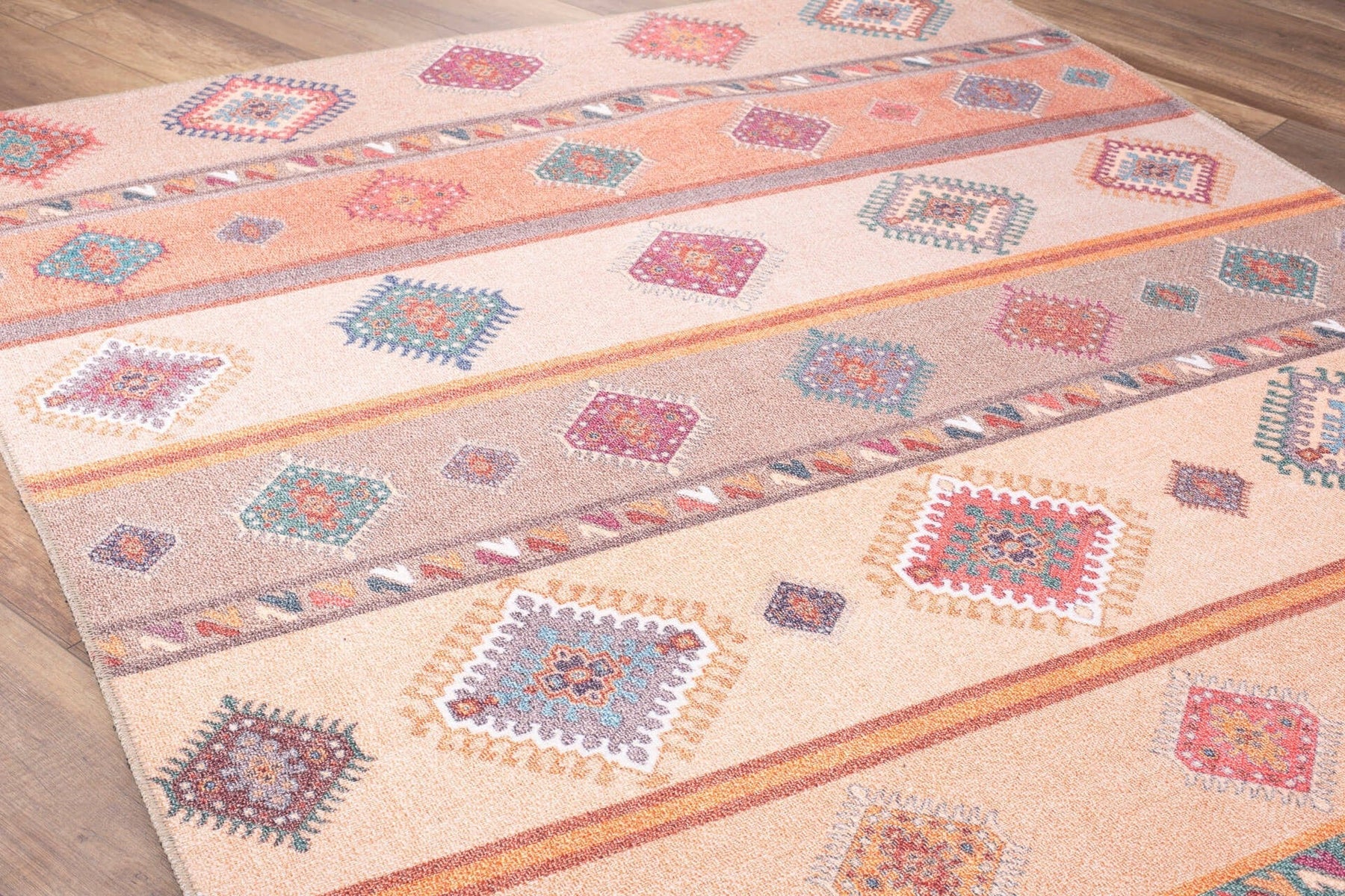 Covor SOUL CHENILLE, 75x150 cm, forma dreptunghiulara, poliester, multicolor, AL 282