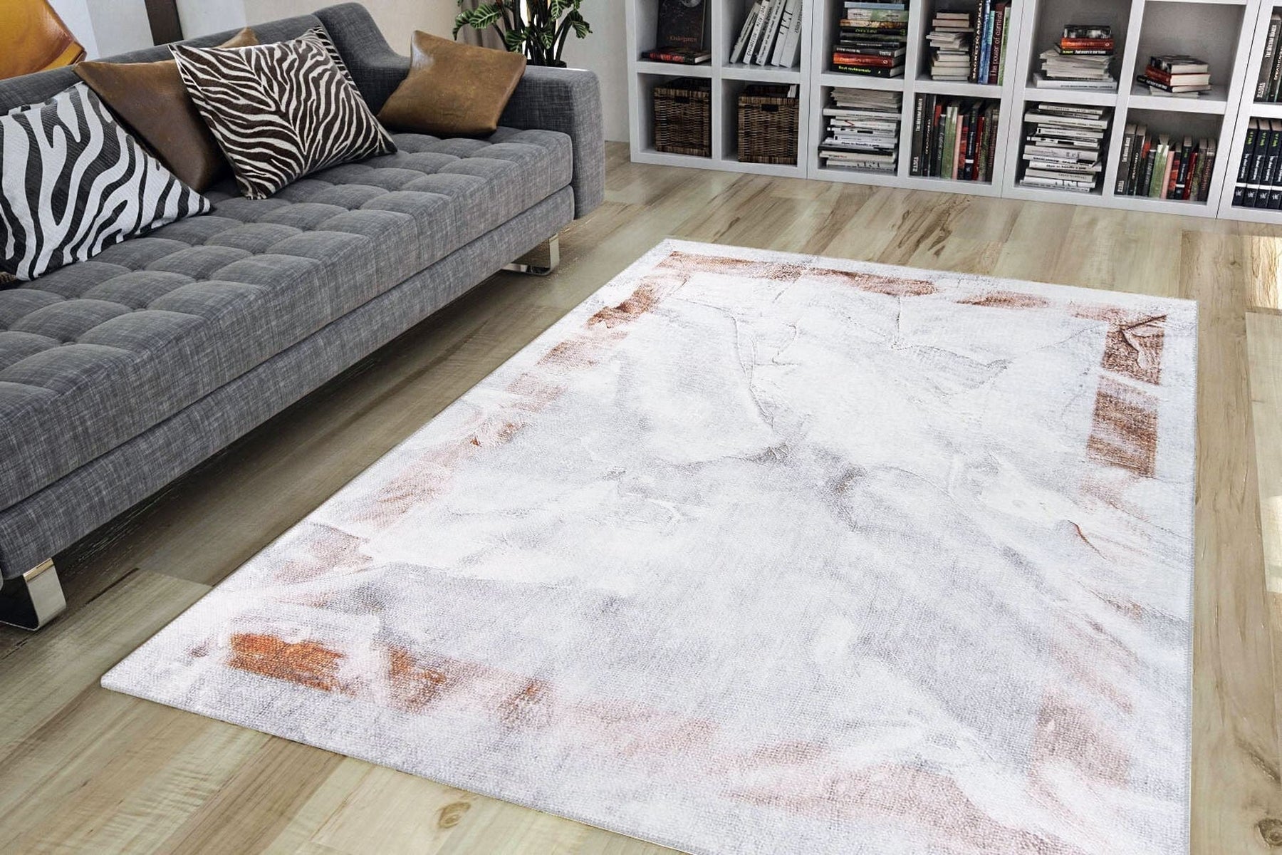 Covor FUSION CHENILLE, 75x150 cm, forma dreptunghiulara, poliester, multicolor, AL 336