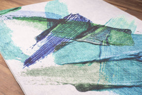 Covor FUNK CHENILLE, 75x150 cm, forma dreptunghiulara, poliester, multicolor, AL 287
