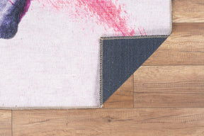 Covor FUNK CHENILLE, 75x150 cm, forma dreptunghiulara, poliester, multicolor, AL 283