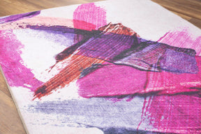 Covor FUNK CHENILLE, 75x150 cm, forma dreptunghiulara, poliester, multicolor, AL 283