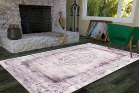 Covor DORIAN CHENILLE, 75x150 cm, forma dreptunghiulara, poliester, bej, AL 339