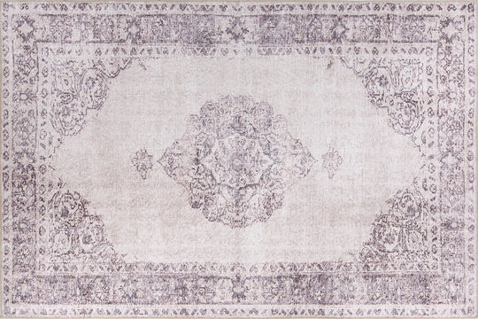 Covor DORIAN CHENILLE, 75x150 cm, forma dreptunghiulara, poliester, crem, AL 330