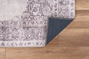 Covor DORIAN CHENILLE, 75x150 cm, forma dreptunghiulara, poliester, crem, AL 330