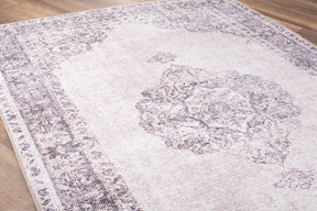 Covor DORIAN CHENILLE, 75x150 cm, forma dreptunghiulara, poliester, crem, AL 330