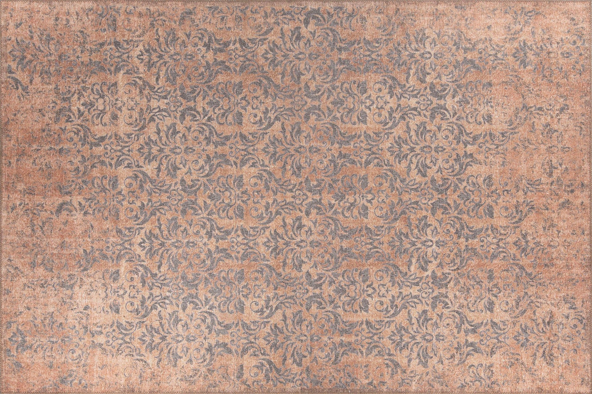 Covor BLUES CHENILLE, 75x150 cm, forma dreptunghiulara, poliester, maro/gri, AL 318