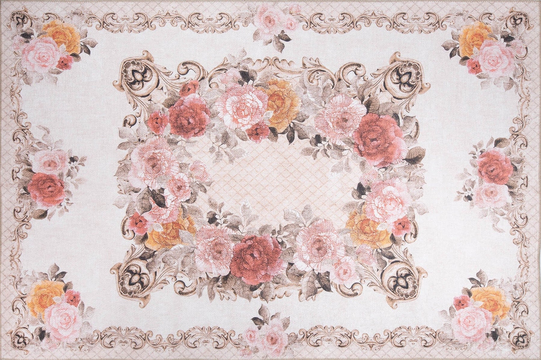Covor SOUL CHENILLE, 75x150 cm, forma dreptunghiulara, poliester, multicolor, AL 254