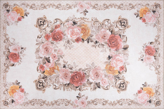 Covor SOUL CHENILLE, 75x150 cm, forma dreptunghiulara, poliester, multicolor, AL 254