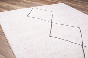Covor SOUL CHENILLE, 75x150 cm, forma dreptunghiulara, poliester, bej, AL 194