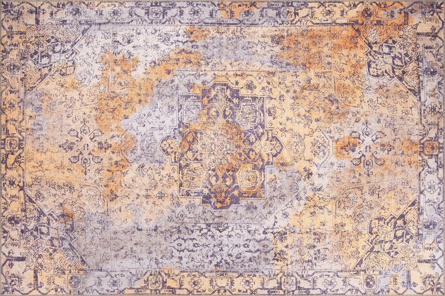 Covor FUSION CHENILLE, 75x150 cm, forma dreptunghiulara, poliester, multicolor, AL 237