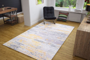 Covor FUNK CHENILLE, 75x150 cm, forma dreptunghiulara, poliester, multicolor, AL 267