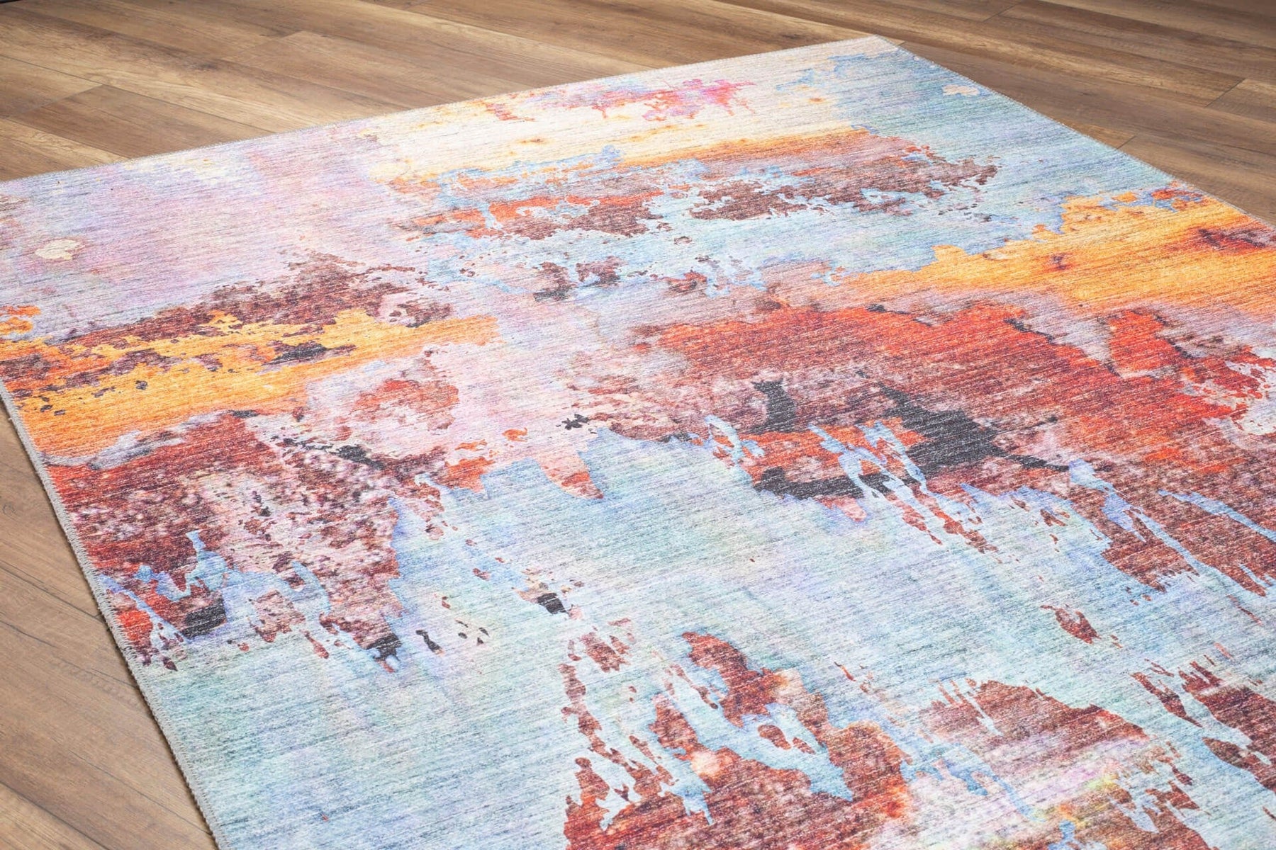 Covor FUNK CHENILLE, 75x150 cm, forma dreptunghiulara, poliester, multicolor, AL 265