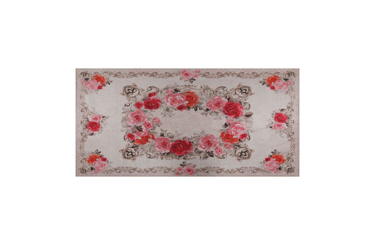 Covor FUNK CHENILLE, 75x150 cm, forma dreptunghiulara, poliester, multicolor, AL 263
