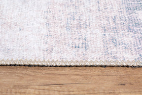 Covor FUNK CHENILLE, 75x150 cm, forma dreptunghiulara, poliester, gri/alb, AL 253