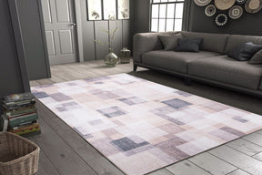 Covor FUNK CHENILLE, 75x150 cm, forma dreptunghiulara, poliester, multicolor, AL 243
