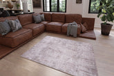 Covor FUNK CHENILLE, 75x150 cm, forma dreptunghiulara, poliester, maro/alb, AL 236