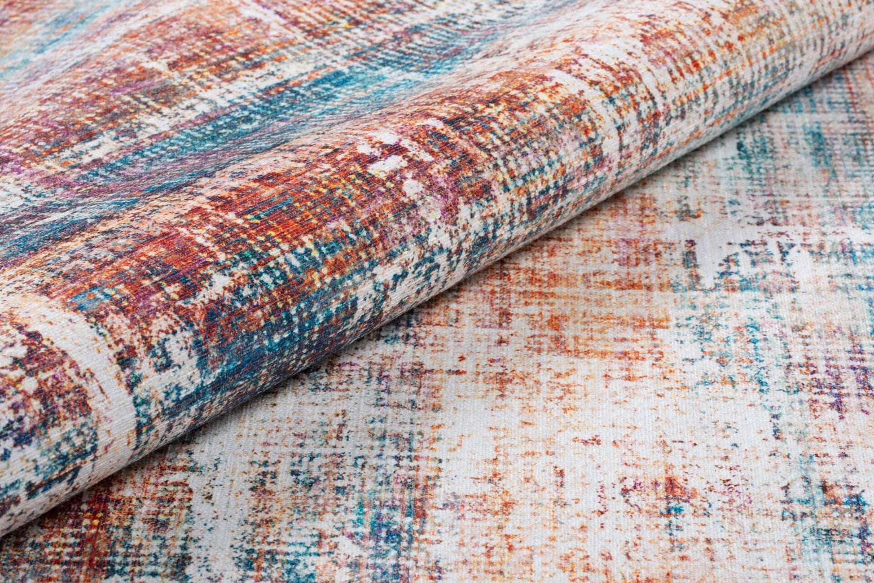 Covor FUNK CHENILLE, 75x150 cm, forma dreptunghiulara, poliester, multicolor, AL 214