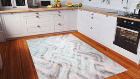 Covor FUNK CHENILLE, 75x150 cm, forma dreptunghiulara, poliester, multicolor, AL 206