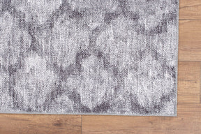Covor DORIAN CHENILLE, 75x150 cm, forma dreptunghiulara, poliester, gri, AL 244