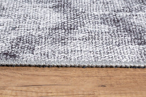 Covor DORIAN CHENILLE, 75x150 cm, forma dreptunghiulara, poliester, gri, AL 244