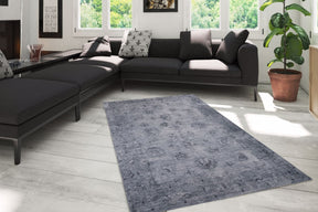 Covor DORIAN CHENILLE, 75x150 cm, forma dreptunghiulara, poliester, gri, AL 166