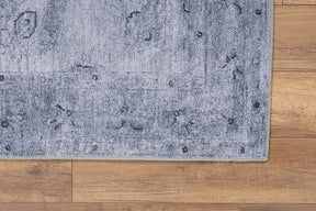 Covor DORIAN CHENILLE, 75x150 cm, forma dreptunghiulara, poliester, gri, AL 166