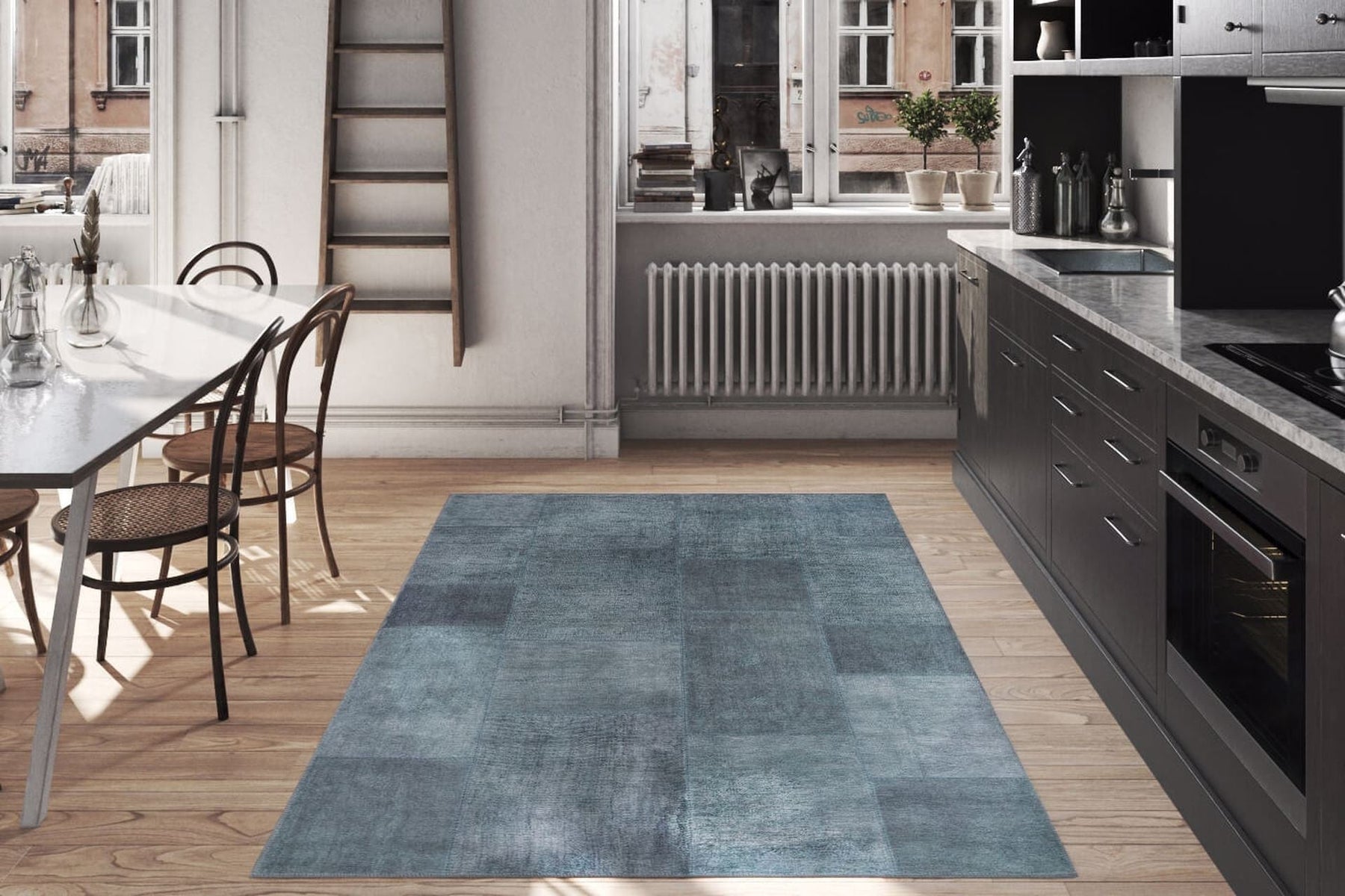 Covor JAZZ CHENILLE, 75x150 cm, forma dreptunghiulara, poliester, multicolor, AL 102