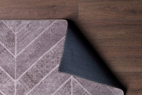 Covor JAZZ CHENILLE, 75x150 cm, forma dreptunghiulara, poliester, maro, AL 50