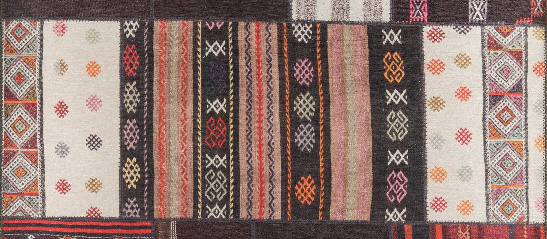 Covor JAZZ CHENILLE, 75x150 cm, forma dreptunghiulara, poliester, multicolor, AL 45