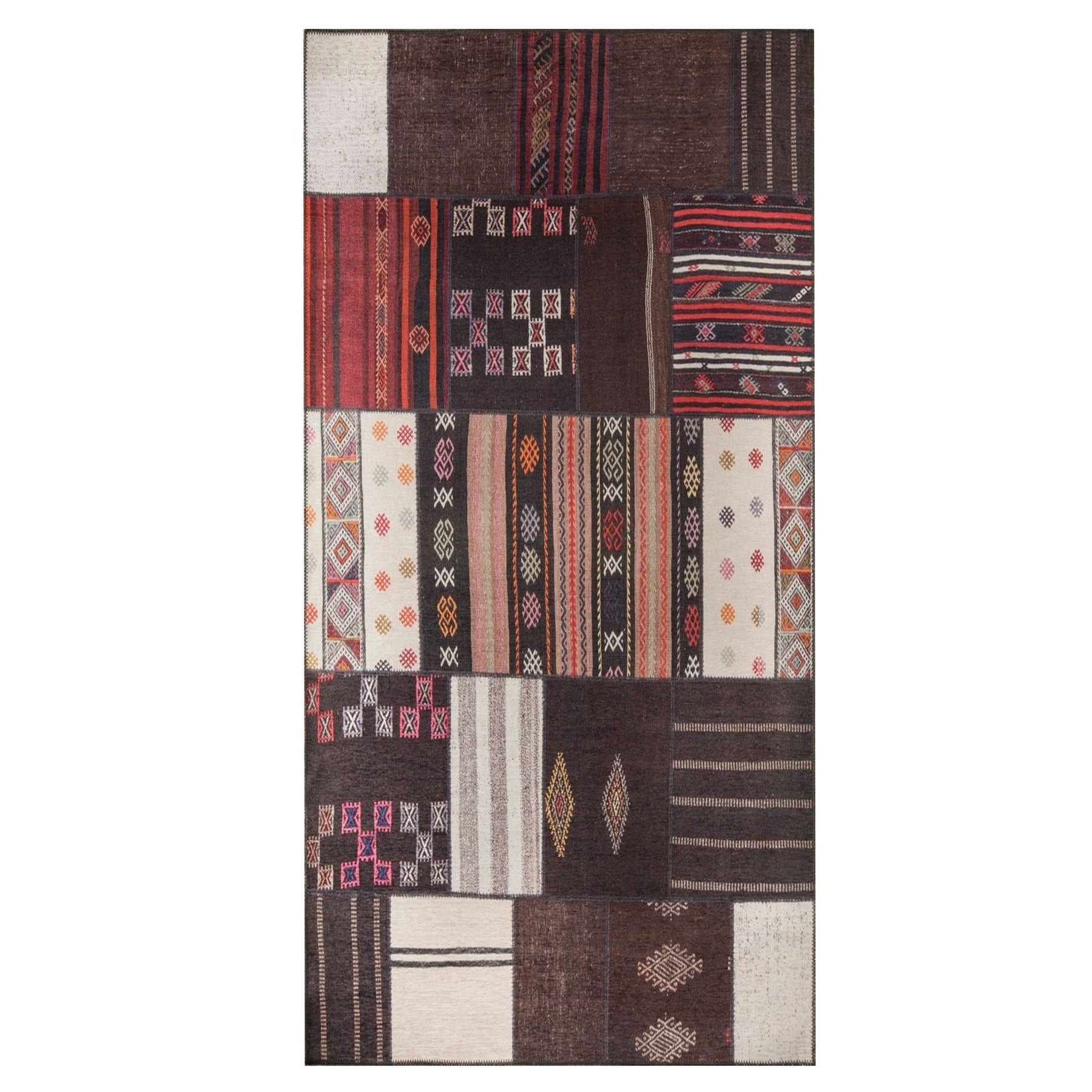 Covor JAZZ CHENILLE, 75x150 cm, forma dreptunghiulara, poliester, multicolor, AL 45